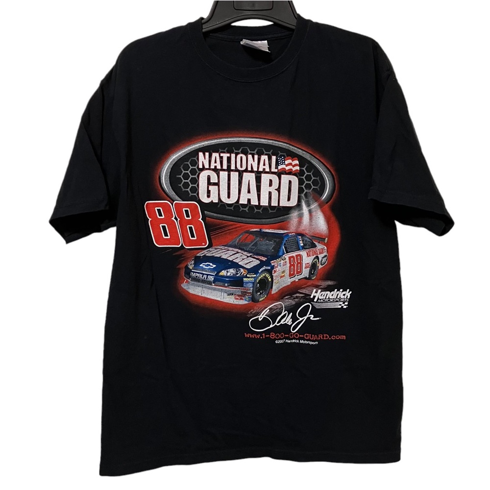 2007 Dale Earnhardt Jr. National Guard 88 Hendricks NASCAR Tee